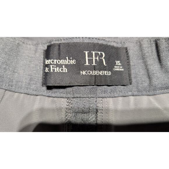 Abercrombie & Fitch High Rise Cargo Wide Leg Dress Pants XSL Nicole Benefield - Picture 6 of 9